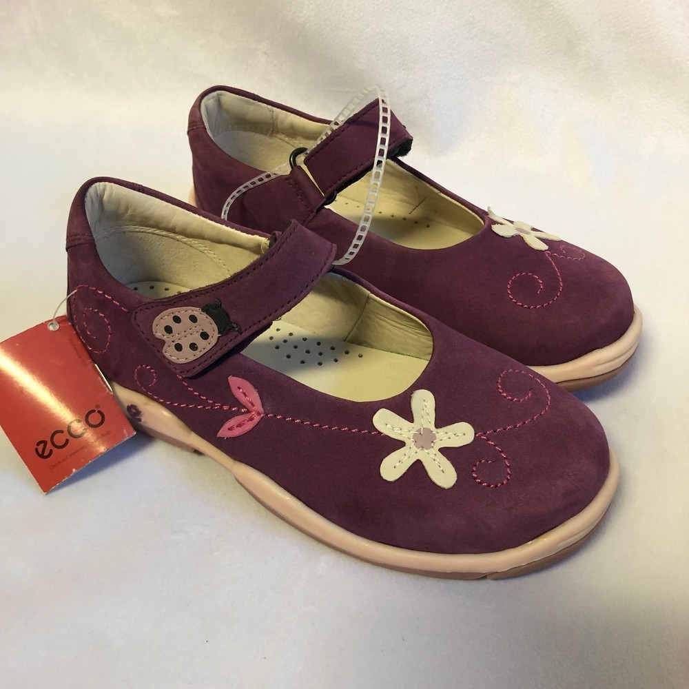 Ecco Size 30 is 12.5 Leather Mary Jane Nwt